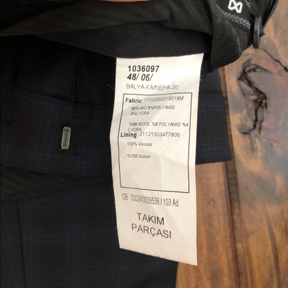 Suit size 48 (M) Slim Fit - Picture 5 of 6